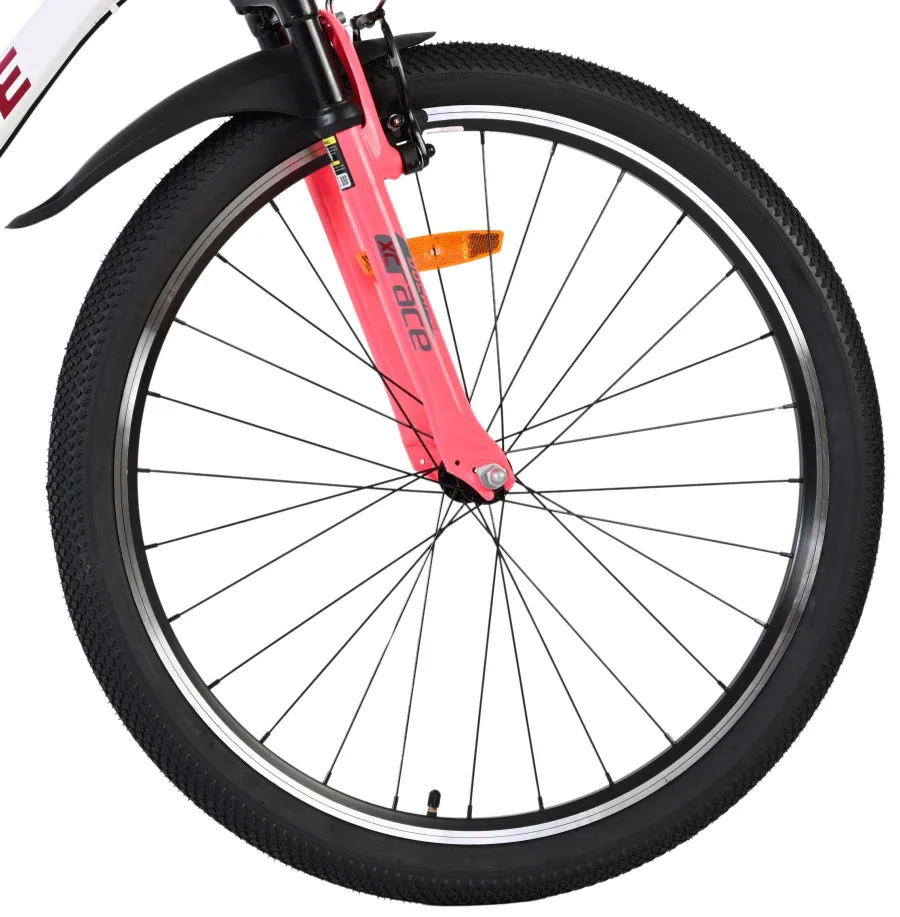 Volare XC Race Kinderfiets – 26 inch – Nexus 3 – Wit/Roze — foto 3