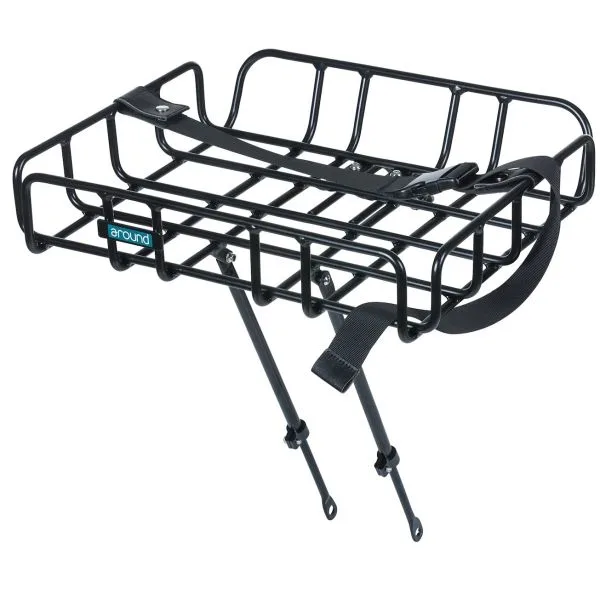 Voordrager Around L verstelbaar 16-28″ zwart
