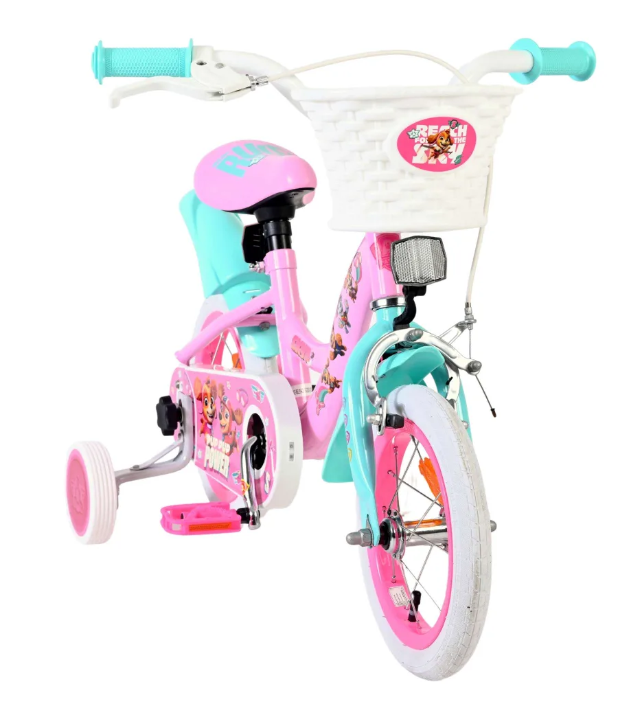 Paw Patrol Kinderfiets – Meisjes – 12 inch – Roze — foto 3