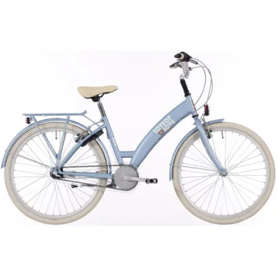 Kinderfiets 24″ Bikefun Lots of Love Nexus 3 versnellingen Licht Blauw