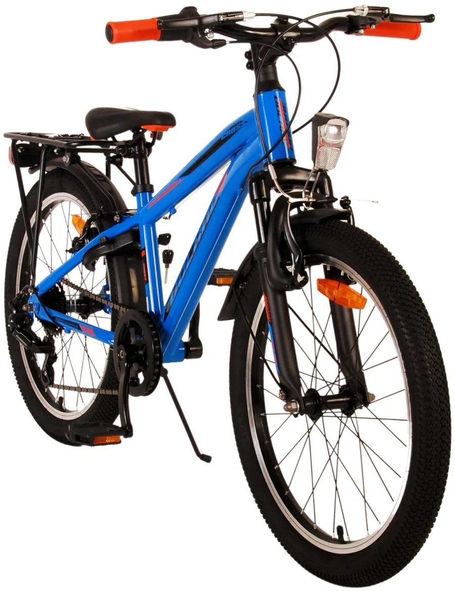 Volare Cross Kinderfiets – Jongens – 20 inch – Blauw – 6 versnellingen — foto 4