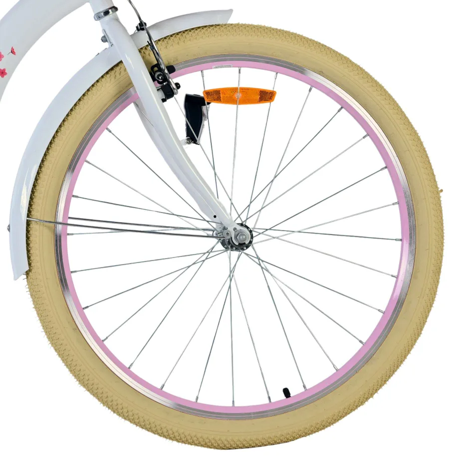Volare Blossom Kinderfiets – Meisjes – 26 inch – Wit — foto 3