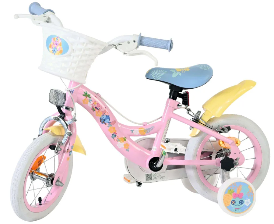 Koala Kinderfiets – Meisjes – 12 inch – Roze – Twee Handremmen — foto 8