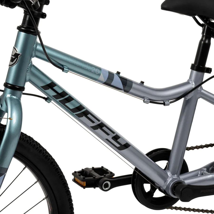 Literide Kinderfiets – Jongens – 20 inch – Turquoise/Zilver – Twee handremmen — foto 13