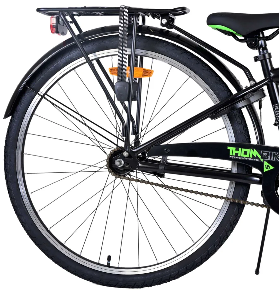 Volare Thombike Kinderfiets – Jongens – 26 inch – Zwart Groen — foto 13