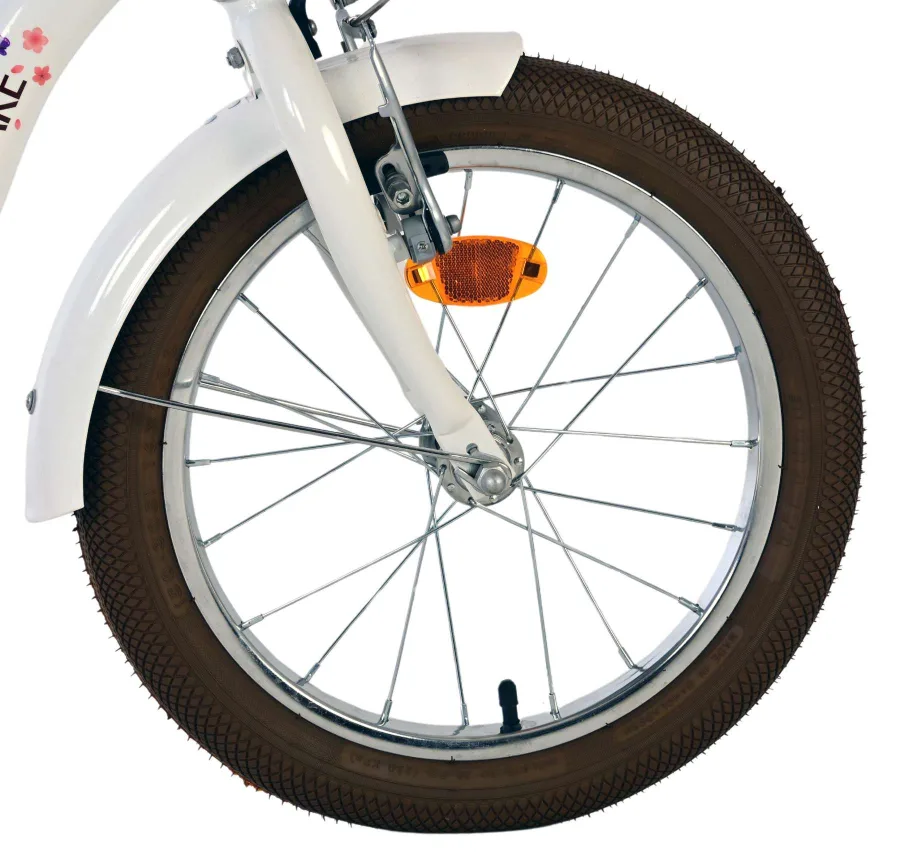 Volare Blossom Kinderfiets – Meisjes – 16 inch – Wit — foto 3