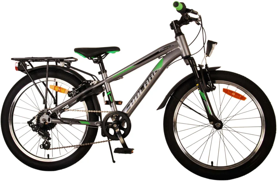 Volare Cross Kinderfiets – Jongens – 20 inch – Grijs – 6 versnellingen — foto 2