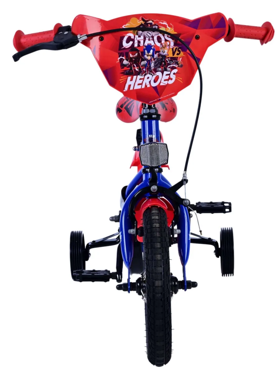 Turbo Crew Kinderfiets – Jongens – 12 inch – Blauw Rood — foto 6