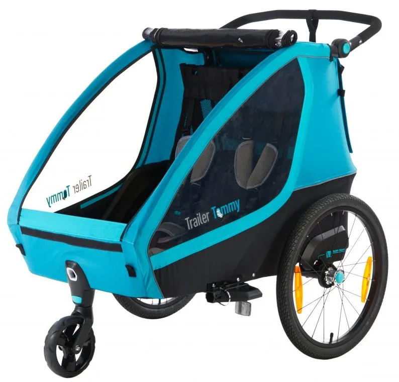 Kindertrailer Mirage Tommy - aluminium frame — foto 9