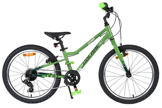 Volare Venom Kinderfiets – Jongens – 20 inch – Groen – Twee handremmen
