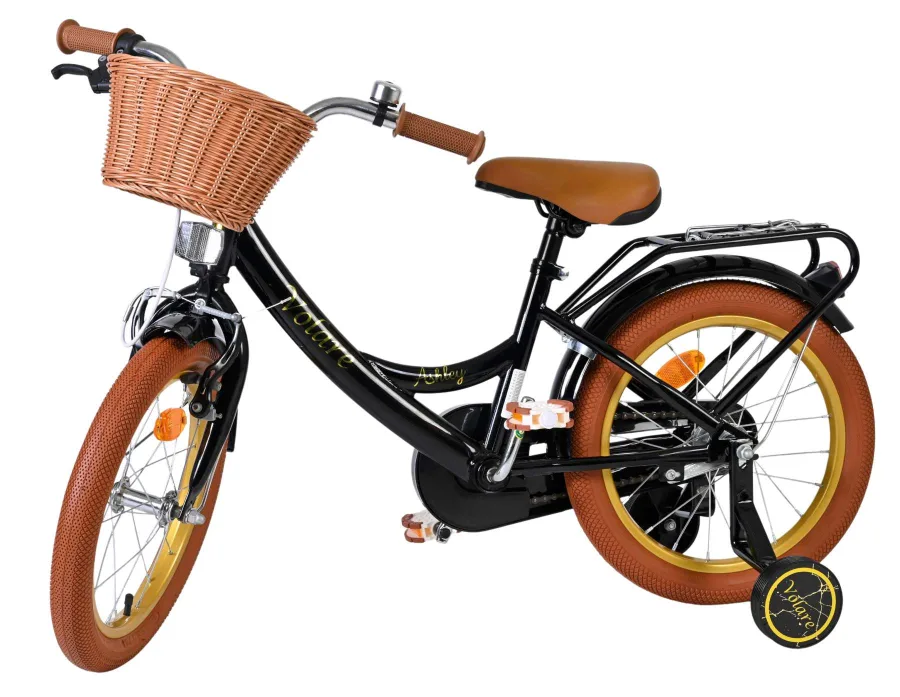 Volare Ashley Kinderfiets – Meisjes – 16 inch – Zwart — foto 8