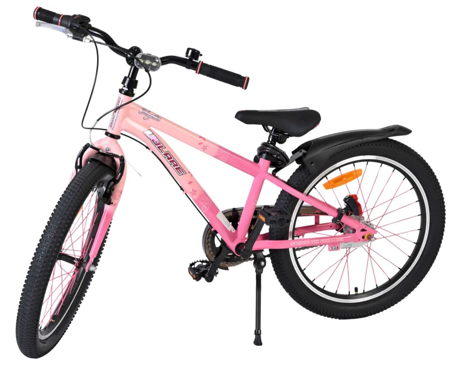 Volare Mystic Kinderfiets – 20 inch – Roze – Nexus 3 — foto 12