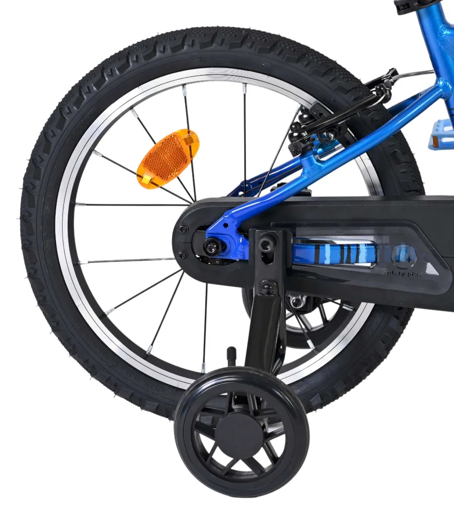 Volare Venom Kinderfiets – Jongens – 16 inch – Blauw- Twee Handremmen — foto 2