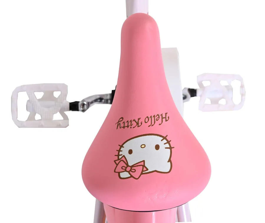 Hello Kitty Kinderfiets – Meisjes – 14 inch – Roze – Twee handremmen — foto 5