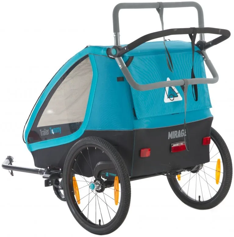 Kindertrailer Mirage Tommy - aluminium frame — foto 6