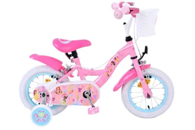 Magic Royals Kinderfiets – Meisjes – 12 inch – Roze – Twee Handremmen