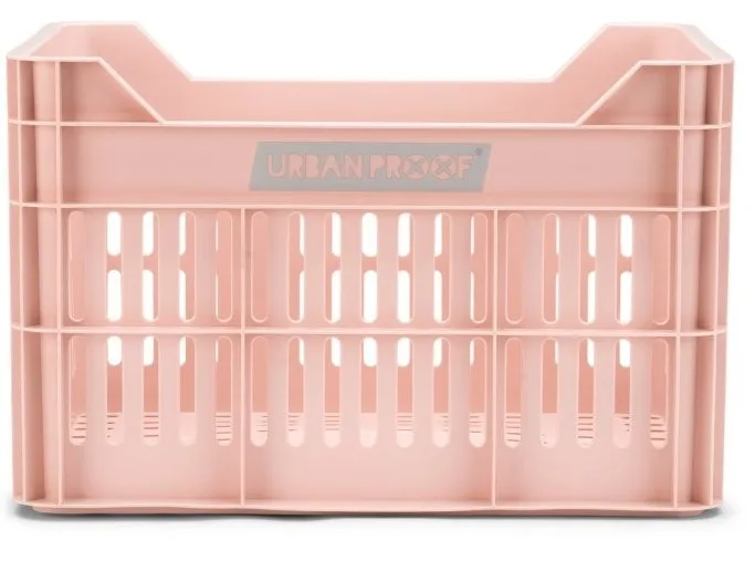 Gerecyclede Fietskrat Urban Proof Click 30 Liter Pastel roze — foto 8