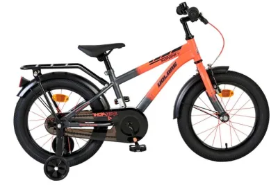 Volare Thombike Kinderfiets – Jongens – 16 inch – Oranje Grijs