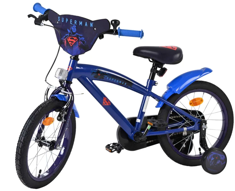 Superman Kinderfiets – Jongens – 16 inch – Blauw — foto 10