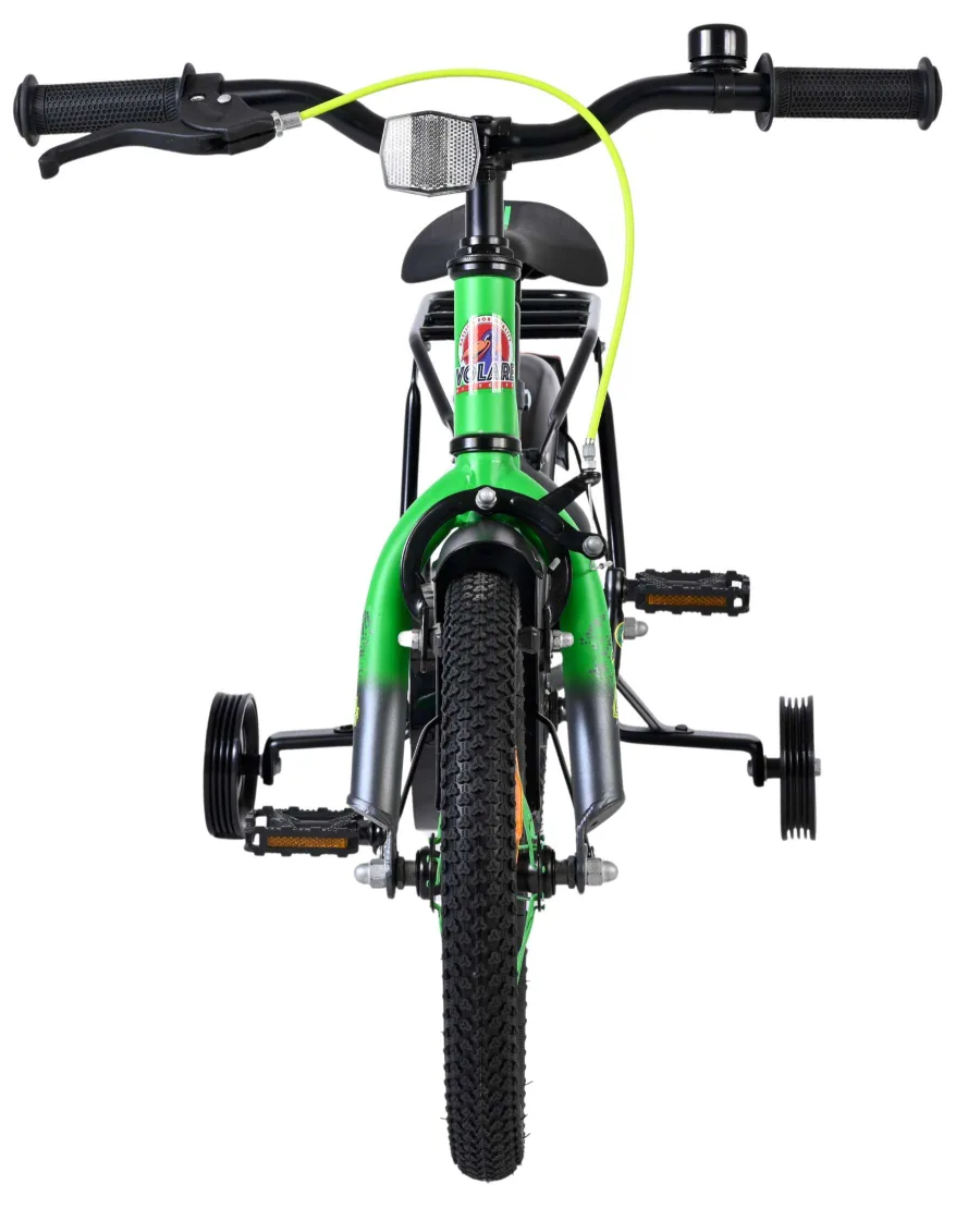 Volare Thombike Kinderfiets – Jongens – 14 inch – Groen/Grijs — foto 8
