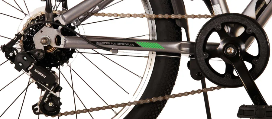 Volare Cross Kinderfiets – Jongens – 20 inch – Grijs – 6 versnellingen — foto 17