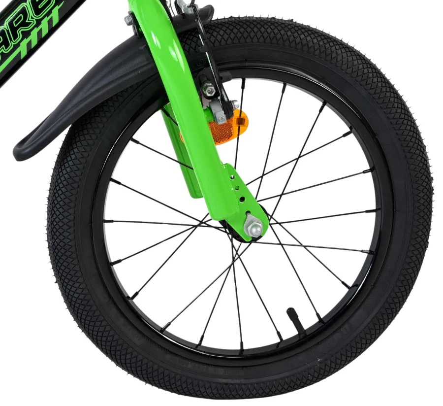 Volare Sportivo Kinderfiets – Jongens – 16 inch – Groen Zwart — foto 3
