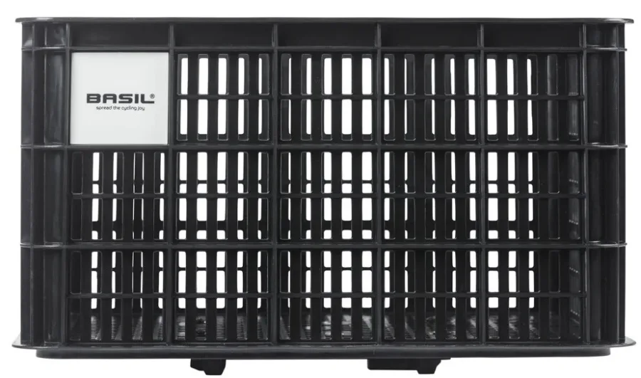 Bike crate Basil L gerecycled plastic MIK 40 liter - black — foto 2