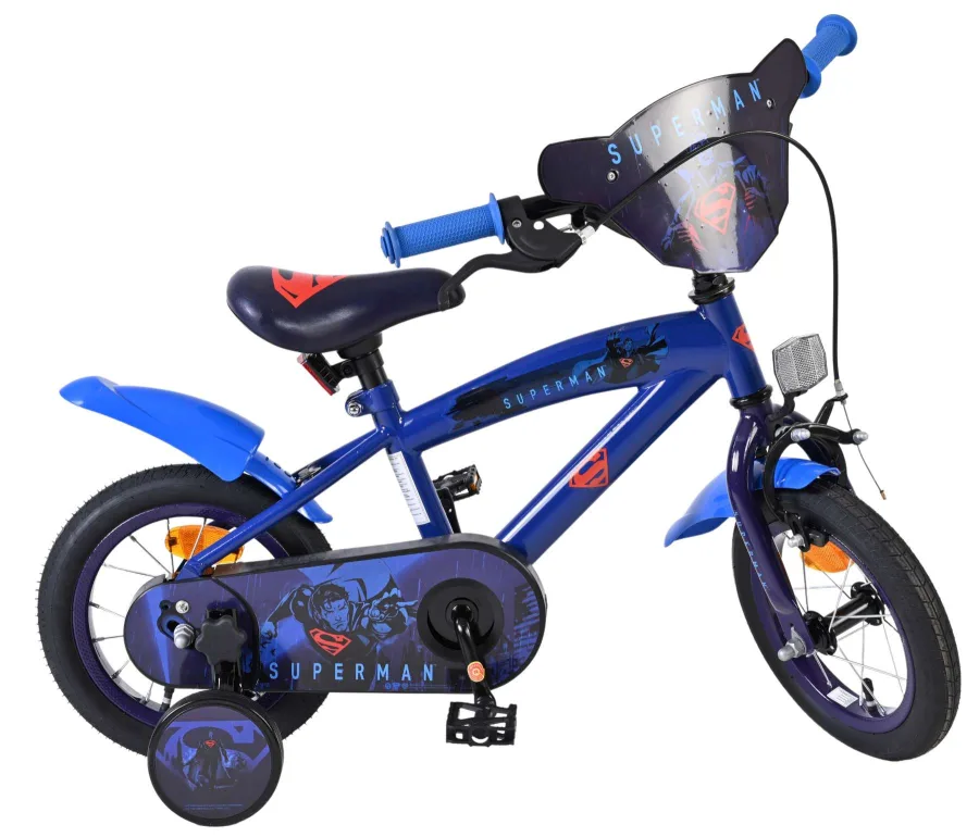 Superman Kinderfiets – Jongens – 12 inch – Blauw — foto 12
