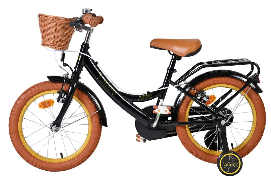 Volare Ashley Kinderfiets – Meisjes – 16 inch – Zwart – Twee Handremmen — foto 9