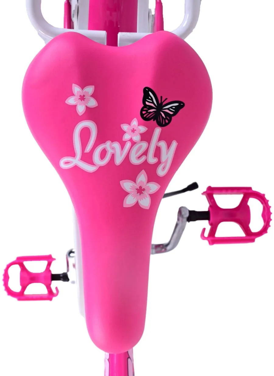 Volare Lovely Kinderfiets – Meisjes – 20 inch – Roze – Twee handremmen — foto 17