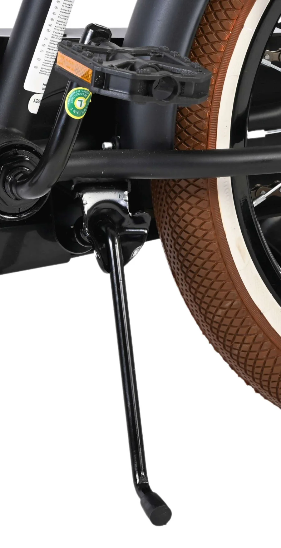 Volare Black Cruiser Kinderfiets – Jongens – 16 inch – Zwart — foto 11