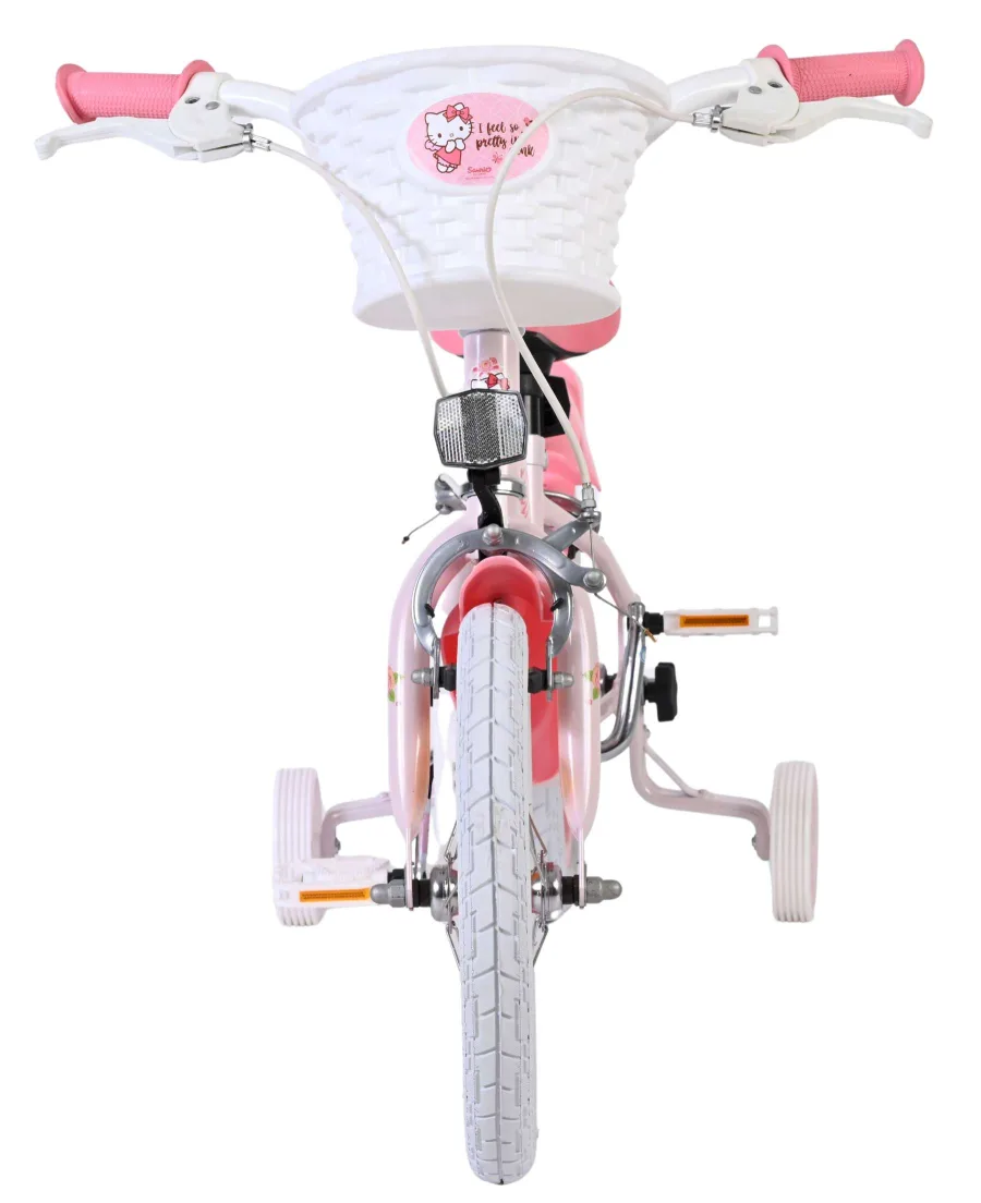 Hello Kitty Kinderfiets – Meisjes – 14 inch – Roze – Twee handremmen — foto 7