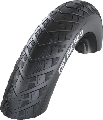 Buitenband Fatbike CST Big Boat 20 x 4.00"/100-406 mm - zwart