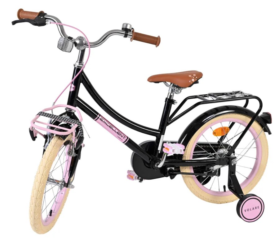 Volare Excellent Kinderfiets – Meisjes – 16 inch – Zwart – 95% afgemonteerd — foto 10