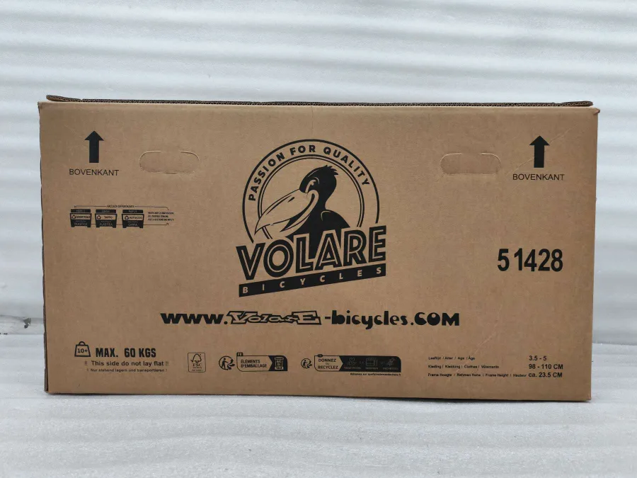 Volare Strike Kinderfiets – Jongens – 14 inch – Zwart Groen – Twee handremmen — foto 12