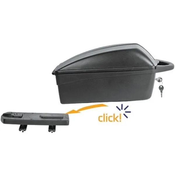 Topkoffer Polisport Luxe met quick release bagagedragerbevestiging — foto 3