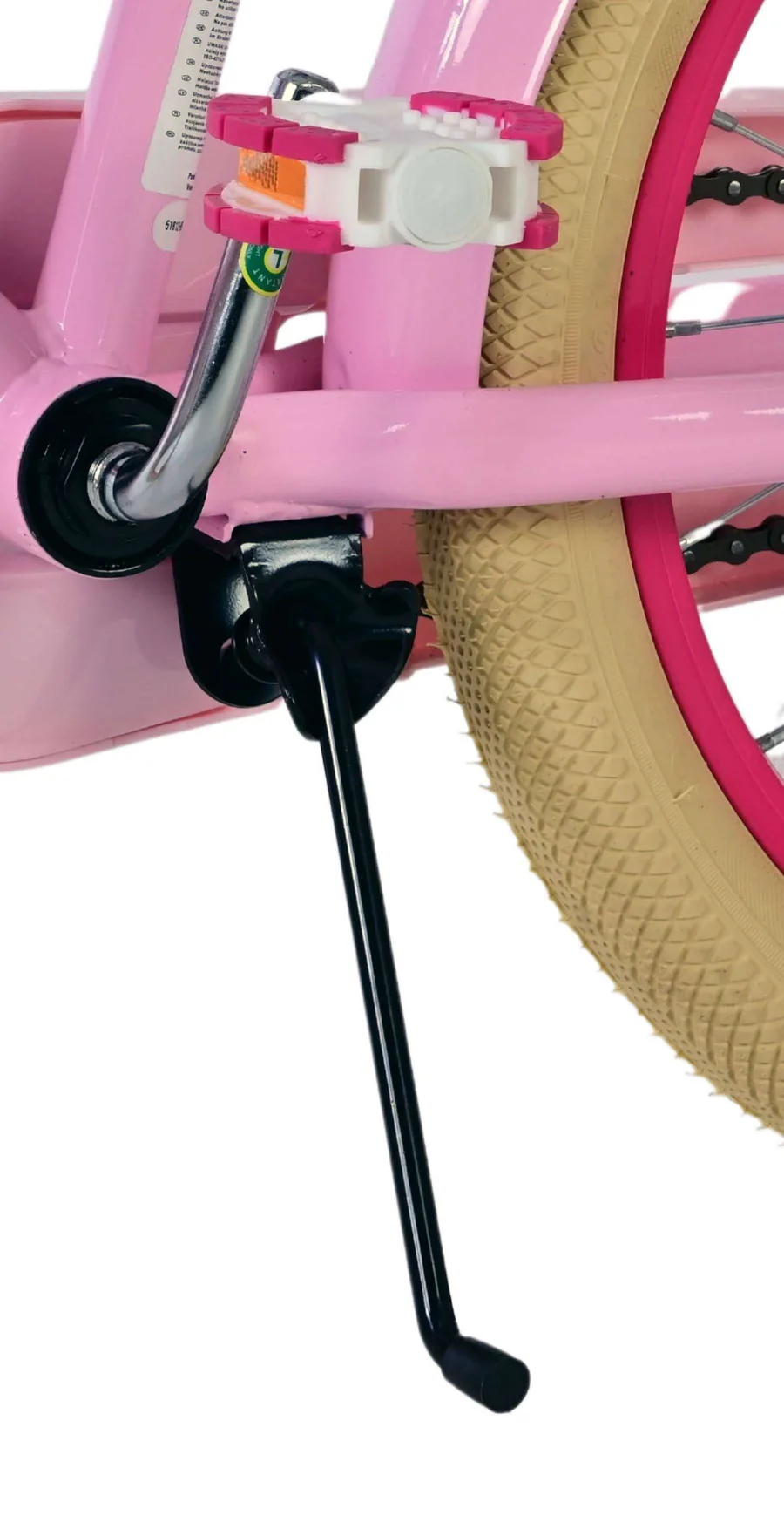 Volare Excellent Kinderfiets – Meisjes -18 inch – Roze – 95% afgemonteerd — foto 11