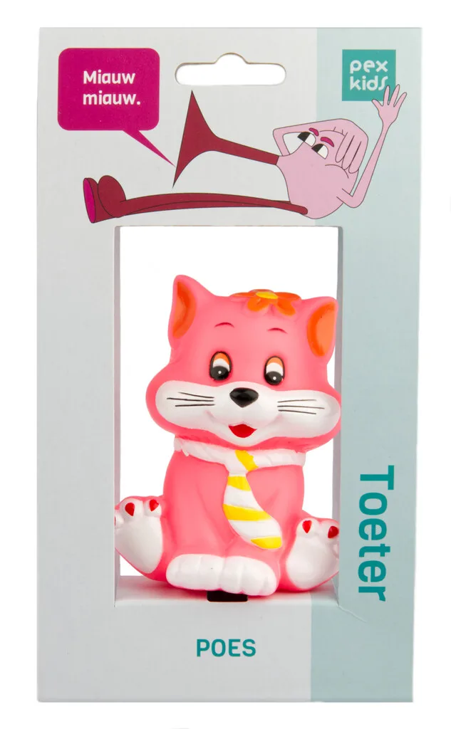 Fietstoeter PexKids Poes – roze — foto 5
