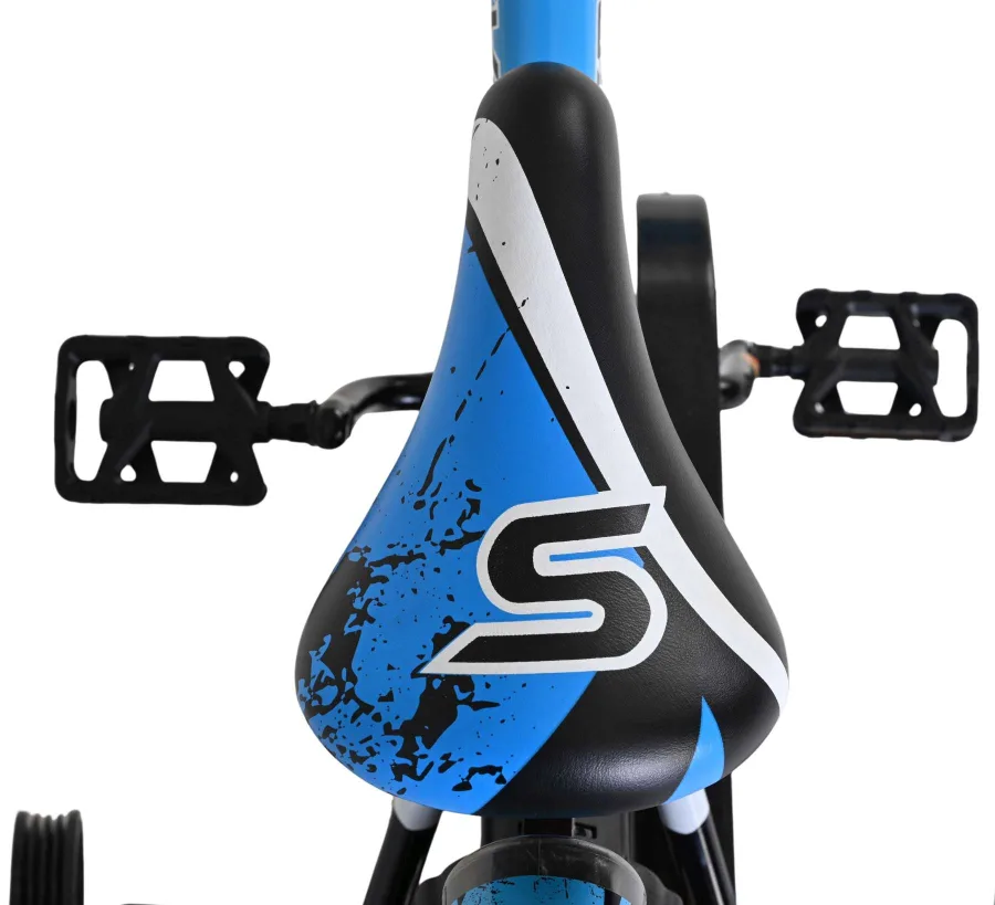 Volare Sportivo Kinderfiets – Jongens – 12 inch – Blauw Zwart — foto 7