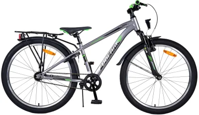 Volare Cross Kinderfiets – Jongens – 24 inch – donker Grijs