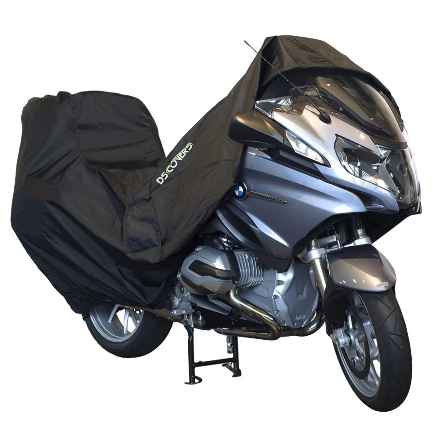 Motorhoes DS Covers ALFA TOPCASE XXL - zwart — foto 5