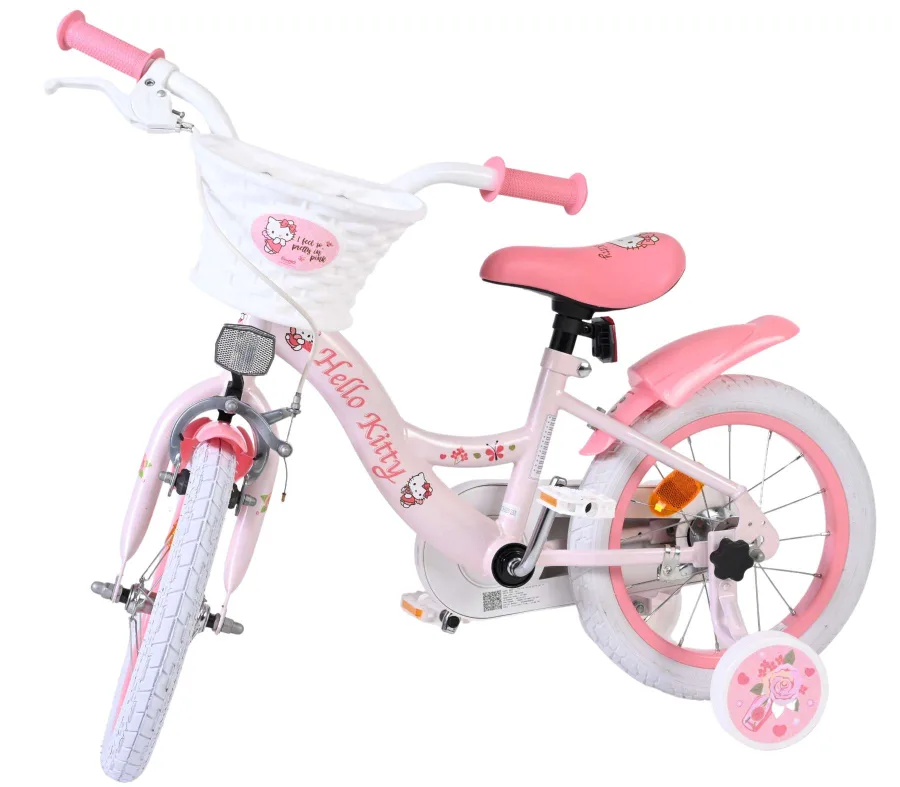 Hello Kitty Kinderfiets – Meisjes – 14 inch – Roze — foto 8