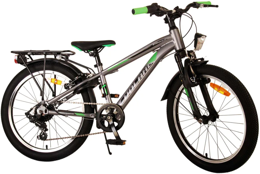 Volare Cross Kinderfiets – Jongens – 20 inch – Grijs – 6 versnellingen — foto 3