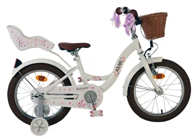 Volare Blossom Children's bike – Girls – 16 inch – White