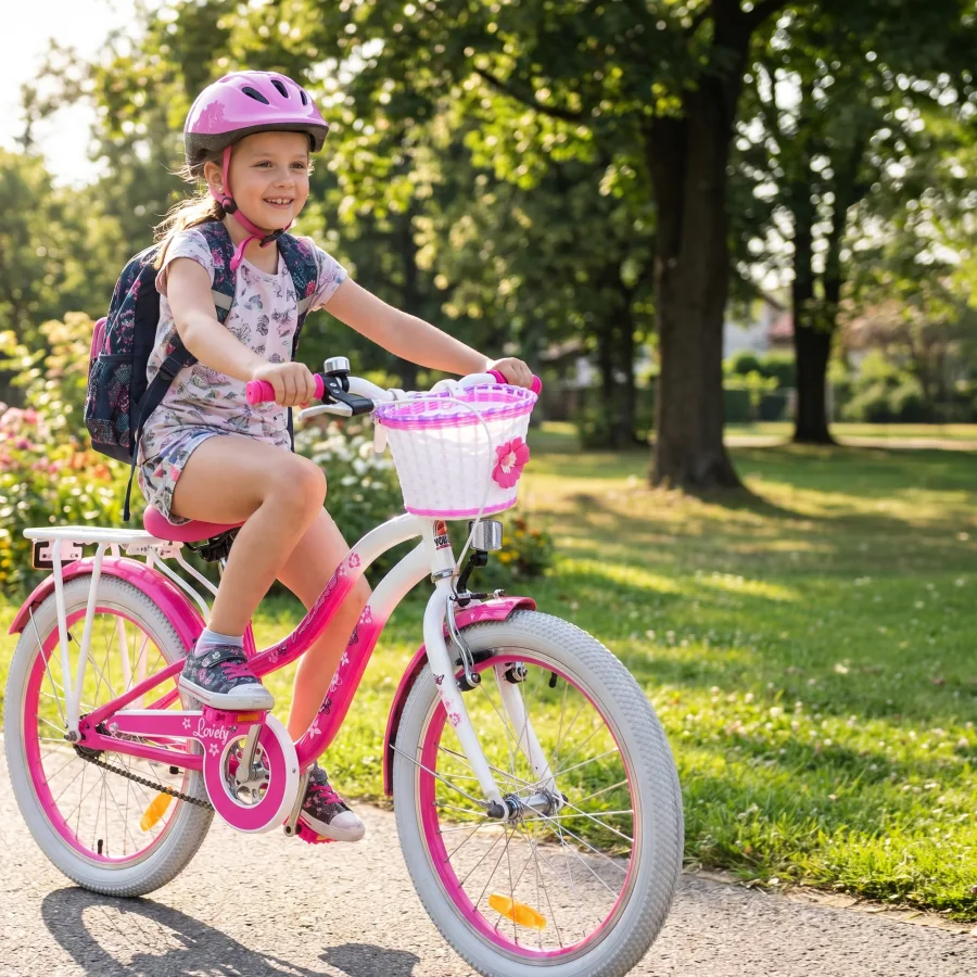 Volare Lovely Kinderfiets – Meisjes – 20 inch – Roze — foto 21