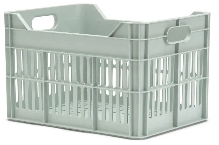 Gerecyclede Fietskrat Urban Proof Junior 15 Liter - Mistig Mintgroen — foto 2