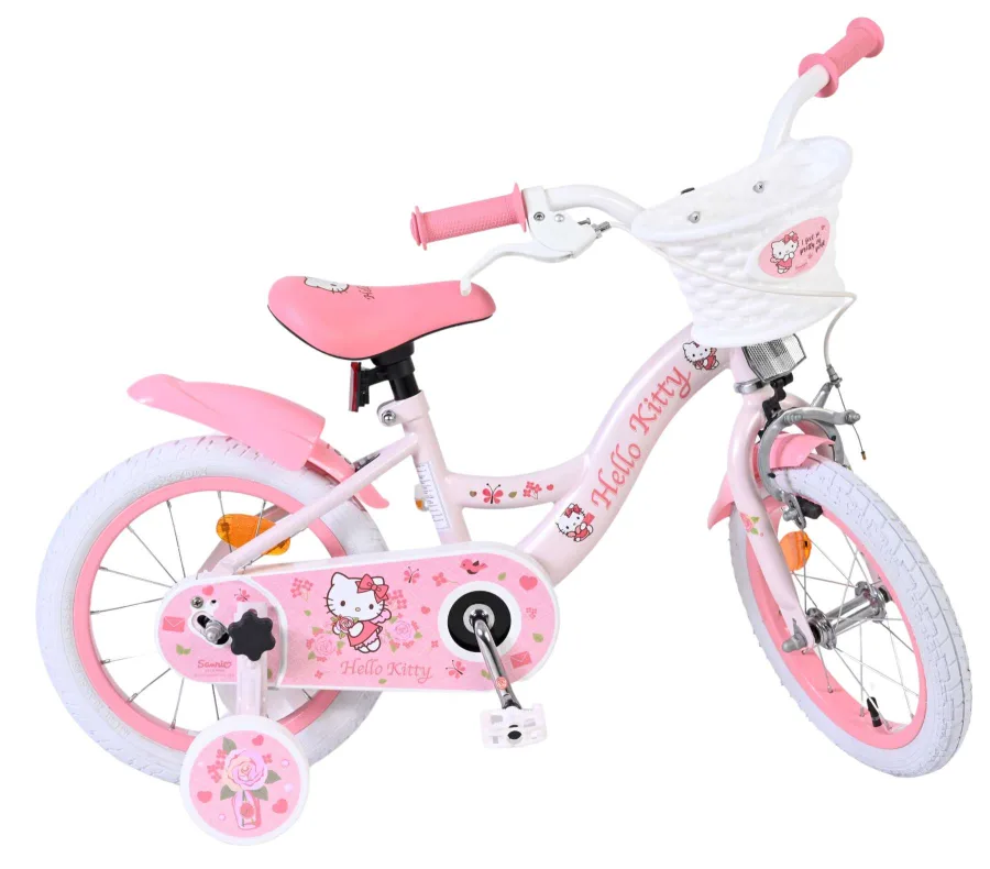 Hello Kitty Kinderfiets – Meisjes – 14 inch – Roze — foto 10