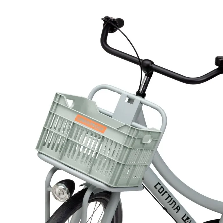 Gerecyclede Fietskrat Urban Proof Junior 15 Liter - Mistig Mintgroen — foto 7