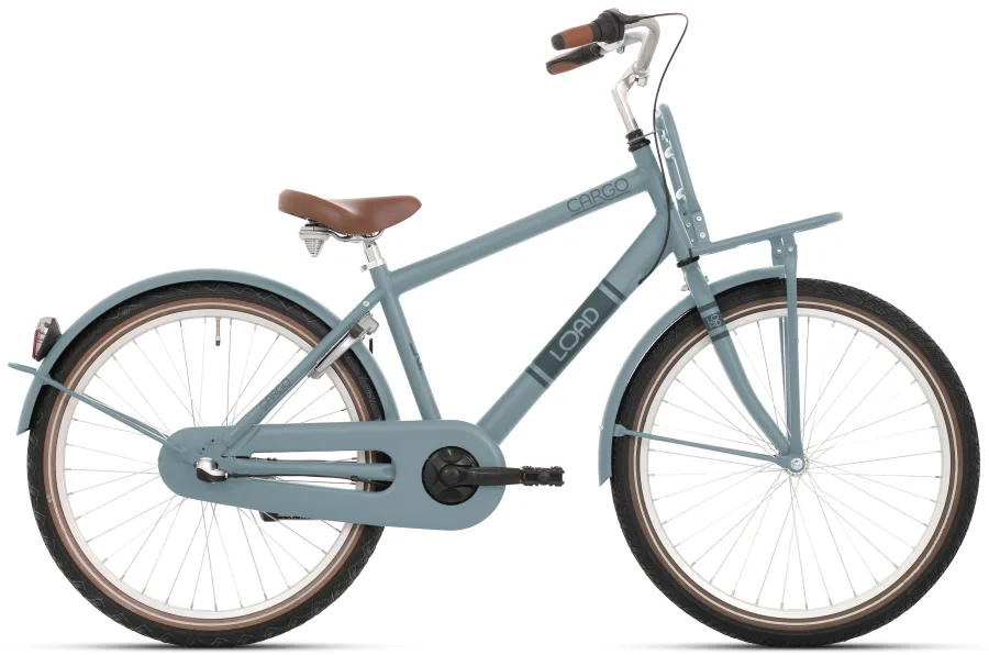 Kinderfiets Bikefun Load 20″ jongensfiets met remnaaf mat blauw — foto 2