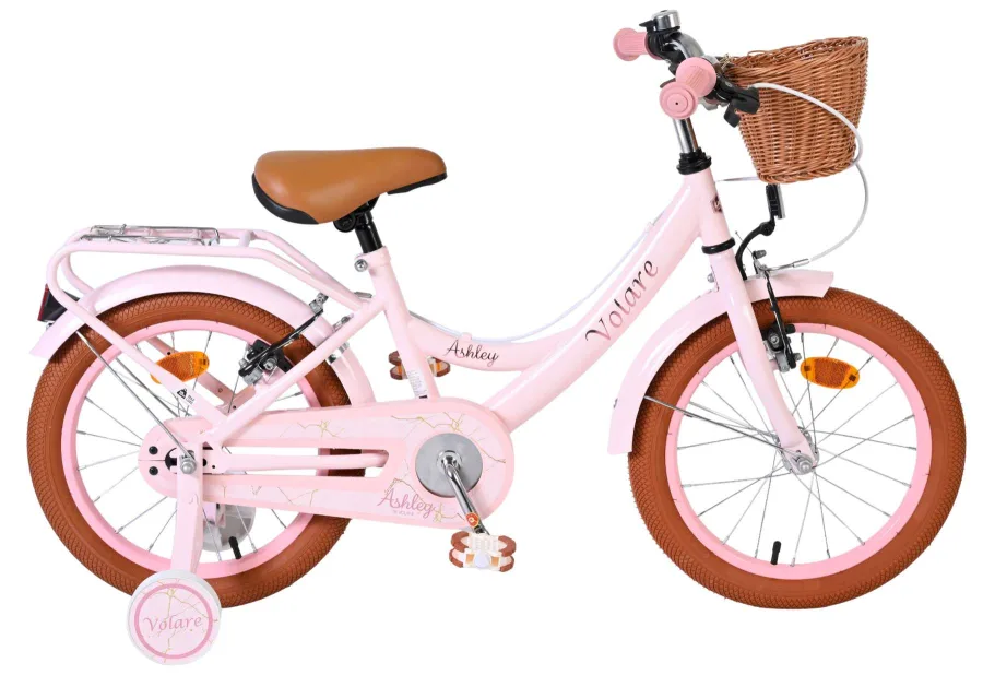 Volare Ashley Children's bike - Girls - 16 inch - Pink - Two hand brakes
